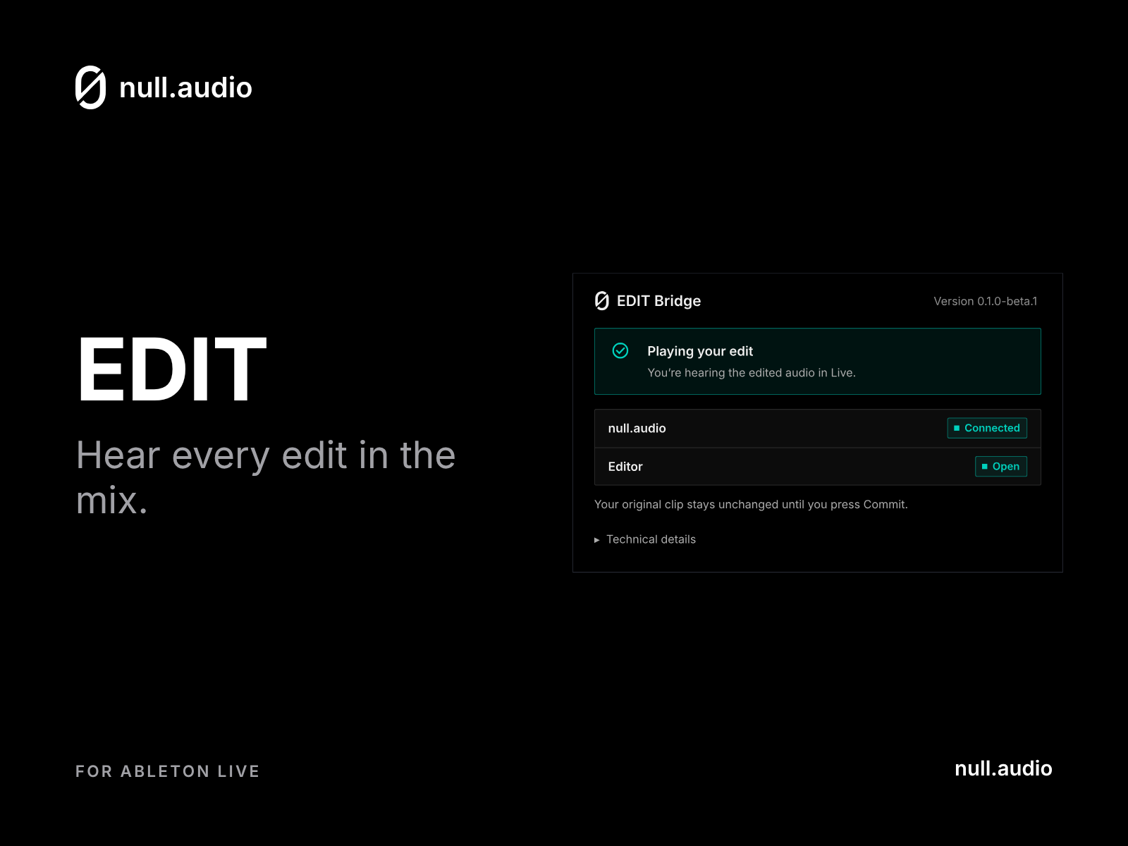 EDIT product card